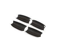 ZEEBQHKLW car Accessories for P&orsche for Cayenne 2018-2021 Real Carbon Fiber Door Handle Outer Door Bowl Cover Interior Decorative Protection Modification Parts