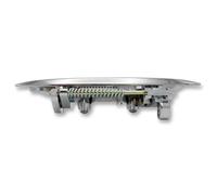 ZEEBQHKLW Car Door Handle for M&AZDA BT50 2012 2013 2014 2015 2016 2017 2018 2019 Smooth with Hole Or No Hole Exterior Tailgate Door Handle(Chrome,No Keyhole)