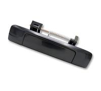 ZEEBQHKLW Car Door Handle for M&AZDA BT50 2012 2013 2014 2015 2016 2017 2018 2019 Smooth with Hole Or No Hole Exterior Tailgate Door Handle(Black,No Keyhole)