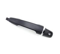 ZEEBQHKLW Car Door Handle for M&ITSUBISHI L200 for Triton 2005 2006 2007 2008 2009 2010 2011 2012 2013 2014 2015 Front Rear Exterior Door Handle(Black with Hole)