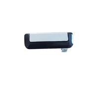 ZEEBQHKLW Car Door Handle for M&ITSUBISHI L200 L300 1999 2000 2001 2002 2003 2004 Smooth Left Right Exterior Door Handle(Black Chrome,Right 1pc)