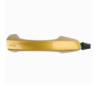 ZEEBQHKLW Car Door Handle for VW for Golf for Skoda for Superb 5G0837205Q 5G0837206Q Front Left Right Car Outside Exterior Door Handle(Gold,Front Right)