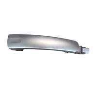 ZEEBQHKLW Car Door Handle for VW for Polo 2011-2019 for Skoda for Rapid for Fabia for Yeti Car Exterior Door Handle Keyless(Silver,Right)