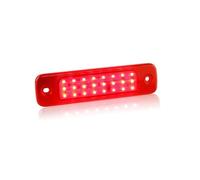 ZEEBQHKLW For F&ord For Transit MK7 For Tourneo 2006-2014 High Mounted Brake Light Stop Lamp Third Rear High Level Brake Stop Light Accessories(1pc RED Lens)