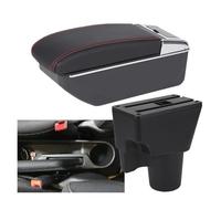 ZEEBQHKLW For Kia For Picanto 3X-Line Armrest Box Car Armrest Interior Details Retrofit Parts Storage Box Accessories(D1 No USB)