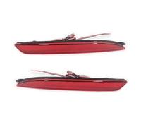 ZEEBQHKLW For M&AZDA 3 For M&AZDA Speed 3 For Axela 2010 2011 2012 2013 Rear Bumper Reflector Lamp Reversing Backup Brake Stop Light Accessories(Red Cover)
