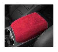 ZEEBQHKLW For P&orsche For Cayenne Suede Car Armrest Box Cushion Cover Interior Center Console Armrest Protective Pad Accessories(B)