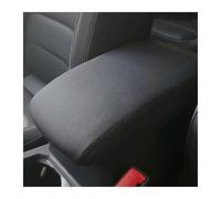 ZEEBQHKLW For VW For Tiguan MK2 2016 2017 2018 2019 2020 2021 2022 2023 Armrest Box Cover Protective Sleeve Accessories(Black line)