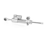 ZEEBQHKLW Handlebar Stabilizer For CFMOTO For CF MOTO 250-SR 250SR 300SR 450SR/SR-S/SS 250sr 250 300 450 SR 450SS Motorcycle Motorbike Steering Stabilize Damper(SILVER-SILVER)