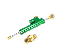 ZEEBQHKLW Handlebar Stabilizer For Kawasaki Z900 Z900 Z 900 2017 2018 2019 2020 2021 2022 Motorcycle Steering Stabilize Damper Bracket Mounting Kit(Damper Green)