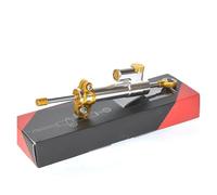 ZEEBQHKLW Handlebar Stabilizer For Kawasaki Z900RS Z 900RS 2018 2019 2020 2021 2022 Motorcycle Steering Damper Bracket Stabilizer Stabilize Safety Control(Sliver Gold)