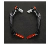 ZEEBQHKLW Motorcycle Handguards for CFMOTO for CF Moto 250NK 250 NK 250 NK250 2018 2019 2020-2024 2005 Motorcycle Hand Guards Handlebar Brake Clutch Lever Protecter(Orange)