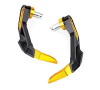 ZEEBQHKLW Motorcycle Handguards for Kawasaki Z650 for Ninja 650 for Ninja650 2017-2025 2024 Motorcycle Handguards CNC Handlebar Brake Clutch Levers Hand Guard Protector(Gold)