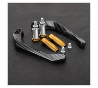 ZEEBQHKLW Motorcycle Handguards for Kawasaki Z650 Z 650 2019-2024 2023 2022 2021 2020 Motorcycle Handlebar Grips Brake Clutch Lever Hand Guard Protector(Gold)