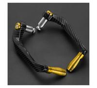 ZEEBQHKLW Motorcycle Handguards for Suzuki GIXXER 250 SF 250SF 150 125 2020 2021 2022 2023 2024 Universal Motorcycle Handlebar Grips Guard Brake Clutch Lever Protector(Gold)
