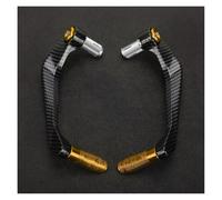 ZEEBQHKLW Motorcycle Handguards for Suzuki SV650 SV 650 S X 1999 2000-2025 2024 2023 2022 2021 Motorcycle Aluminum Brake Clutch Lever Guard Protectio(Gold)