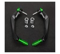 ZEEBQHKLW Motorcycle Handguards for Yamaha FZ25 FZ 25 FZ250 2017 2018 2019 2020 2021 2022 CNC Motorcycle Handlebar Guard Brake Clutch Levers Protector Handguard(Green)