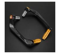 ZEEBQHKLW Motorcycle Handguards Motorcycle Handle Grips Guard Brake Clutch Levers Protector CNC for Benelli BN125 BN 125 2017 2018 2019 2020 2021 2022 2023(Gold)