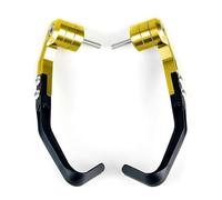 ZEEBQHKLW Motorcycle Handguards Motorcycle Protection Aluminium Adjustable Hand Guard for Kawasaki Z1000 Z1000R 2018 2019 2020 2021 2022 2023(Gold(1 Pair))