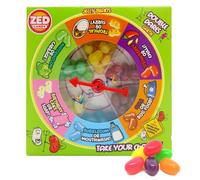 Zeed Candy Double Dares Jely Beans Game 100g | Assorted Weird and Fruit Flavoured Jely Beans with Spin & Play (1)