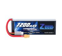 Zeee 2S Lipo Battery 7200mAh 7.4V 120C Soft Pack Battery with XT60 Connector for RC Car Truck RC Vehicles Truggy Buggy Tank Helicopter Airplane Racing Models