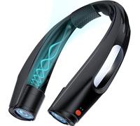 ZEEFO Portable Neck Fan, Hands Free Personal Fan- 6000mAh Battery Operated, Ultra-Quiet USB Rechargeable Fan with 6 Adjustable Speeds, Cooling Wearable Fan for Home, Office, Outdoor, Travel