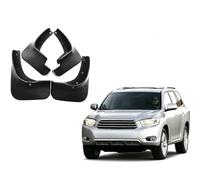 ZEEGII Car Mud Flaps for Toyota Highlander 2008-2011 | Flexible PVC splash guards, heavy duty dirt shield, protect vehicle paint from road debris, easy screw-on installation