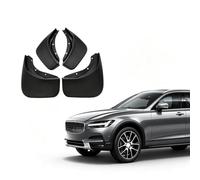 ZEEGII Car Mud Flaps for Volvo V90 2017-2019 | Flexible PVC splash guards, heavy duty dirt shield, protect vehicle paint from road debris, easy screw-on installation