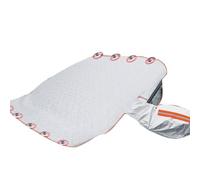 ZEEGII Car Windscreen Covers Frost For Winter, For Peugeot 208, Waterproof Dustproof Sun Ice Snow Car Screen Protector Magnetic With Two Mirror Covers,116 * 160cm