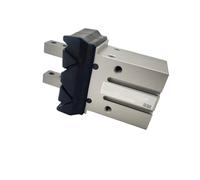 ZEEGII MHZJ2 Pneumatic Gripper Air MHZJ2-6D MHZJ2-10D MHZJ2-16D MHZJ2-20D MHZJ2-25D Aluminium Clamps Finger Cylinder (Color : MHZJ2-25D)