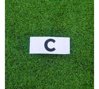 ZEEGO ELITE FOOTBALL CAPTAINS ARMBAND White Junior
