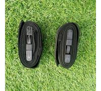ZEEGO Football Evasion Training Belts, Agility & Reaction Belt Coaching Equipment, Adjustable Waist Belt for Soccer Skills Practice Exercises, Football Training Belt | Black