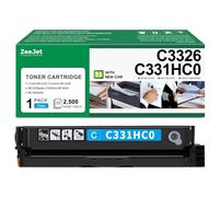 Zeejet MC3326 C331HC0 Cyan Toner Cartridge High-Yield Replacement for Lexmark C3326 MC3326 Toner Cartridge for C3326dw MC3326adwe MC3326i MC3326adwe C3426dw MC3426i MC3426adw Printer Ink Cyan, 1-Pack