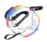 ZeeKoug Ladies' Chain Necklace, Black Quick Whip, Taming Aid, Gift For Couples, Adjustable Cosplay Accessories