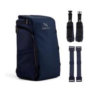 Zeeksack Large Backpack Bundle, Blue 30L - The Organizer Carry On Travel Bag with Laptop Compartment, Removable Dividers & Smart Pockets + Activity Straps & Adventure Belt