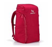 Zeeksack The Organizer - Backpack Raspberry Red 20L - Water-Resistant Carry On Travel Bag with Laptop Compartment, Removable Dividers & Smart Pockets for Hiking, Camping, Airplanes, Weekend Trips