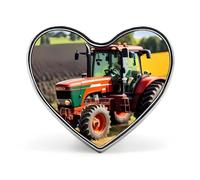 Zeeland Butterfly Lapel Pin - Heart Shape Brooch Pins for Men & Women Suit Accessories, 1" Lightweight Enamel Lapel Pins Buttons for Backpacks, Hats, Bags, Lanyards, Company Farm Tractors, Love form