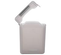 ZEELYDE 5pcs 3.5 inch IDE SATA HDD Hard Drive Disk Plastic Storage Box Case Enclosure