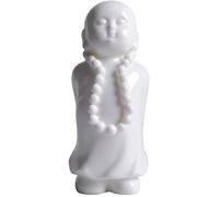 ZEELYDE Buddha Statue,buddha statues for home 5.5" Ceramic Buddha Statue Mini Standing Buddha Figurine And Sculpture For Feng Shui Home Decor, Asian Yoga Zen Indoor Decor Praying Buddha Statue