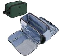 ZEEMO Toiletry Bag for Men, Water-Resistant and Leak-Proof Dopp Kit with Large Capacity for Toiletries, Multi-Pocket 6L (Green)