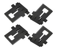 Zeenparts WPW10195840 AP6016800 4Pcs Dishwasher Rack Compatible with Kenmore Whirlpool Dishwasher KDTE104EWH2 KDTE104EWH3 KDTE104EWH4 KDTE204DBL0 KDTE204DBL1 66513042K110 66513042K111