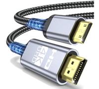 ZEENVIC Mini HDMI to HDMI Cable, 2M 4K@60Hz 2K@120Hz for Raspberry Pi Zero, Camera Mini HDMI to HDMI 2.0 Cable with 18Gbps HDR UHD ARC HDCP Compatible with Laptop, TV, Projector