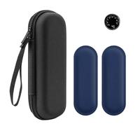 Zeeorymn Medicine Refrigerated Travel Box, Medicine Refrigerated Bag with 2 Ice Packs and Thermometer, Insulin Cooler Travel Case, Easy to Carry Refrigerated Box (Black)