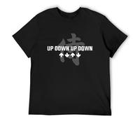 ZEERE Coryxkenshin Merch Up and DownTank Top Short Sleeve Sweatshirt L Black