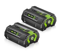 ZEERISA 56V Battery 9.0Ah BA5600T Replacement for EGO BA2800t BA4200 BA1400, 9000mAh Lithium Ion Batteries Compatible EGO 56 Volt CS1403 HT2400 LB6504 LB5804 LB6500 LB4800 Power Tools (2 Packs)