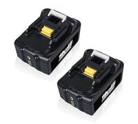ZEERISA 6.0Ah 18V BL1860B Lithium Battery Replacement Compatible with MAKITA 18V BL1830, BL1830B, BL1860, BL1860B, BL1850, BL1850B, BL1840, BL1840B, BL1815, BL1825 Cordless Power Tools (2 Pack)