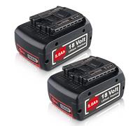 ZEERISA BAT609 BAT610 18V 5.0Ah Lithium-Ion Battery Replacement for Bosch 18V Battery Professsional GBA BAT609 BAT610G BAT612 BAT618G BAT619 BAT620 GBA18V40 GBA18V60 for Cordless Power Tools (2 Pack)