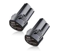 ZEERISA Pack of 2 4800 mAh 10.8 V BL1013 Replacement Battery for Makita 10.8 V Battery Tools - Lithium-Ion Single Pack, Compatible with BL1014/DF030D/DF330D/LCT203W/TD090D/194550-6/194551-4/195332-9