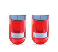 Zeerkeer Solar Alarm Strobe Light, IP65 LED Waterproof Motion Sensor Flashing Light,110dB Loud Siren for Home Villa Farm Apartment Outdoor Yard - 2PCS