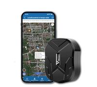 Zeerkeer Waterproof GPS Tracker,150 Days Standby GPS Tracking device,Professional Anti-lost, Real-time Tracking Positioning for Truck/Motorbike/Boat/Car Fleet with Free APP 10000 mAh battery